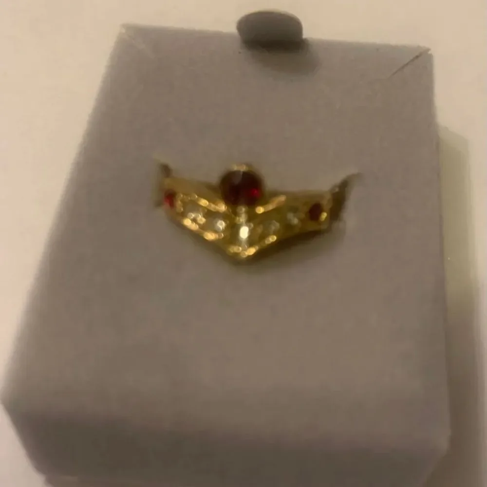 10 precious stones size 7 ladies vintage rings size 7